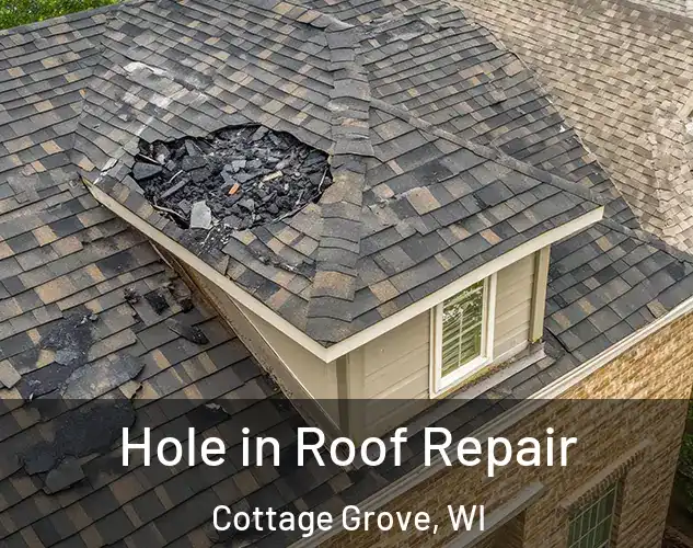  Hole in Roof Repair Cottage Grove, WI