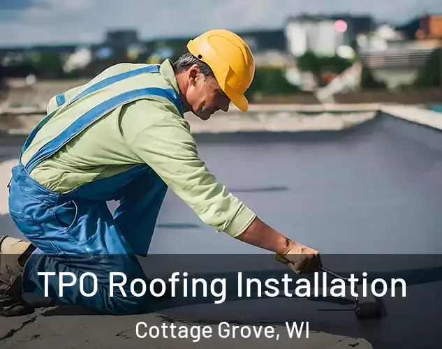  TPO Roofing Installation Cottage Grove, WI